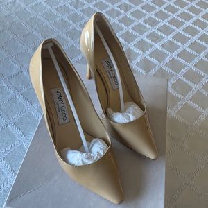 Jimmy Choo Romy Patent Leather bud 85 / 37 (size 6.5 US equiv)